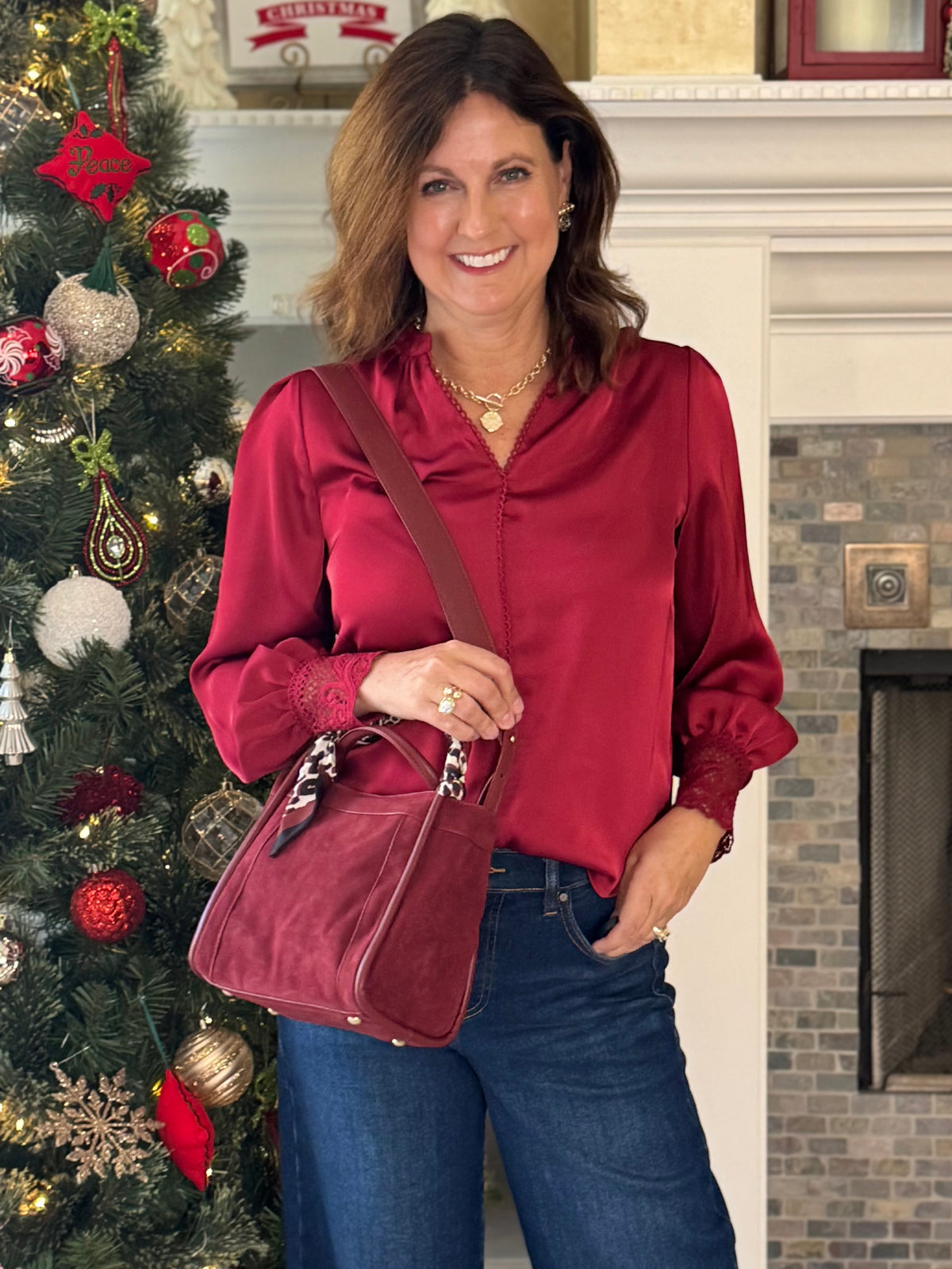 Current Air Graceful Details Blouse