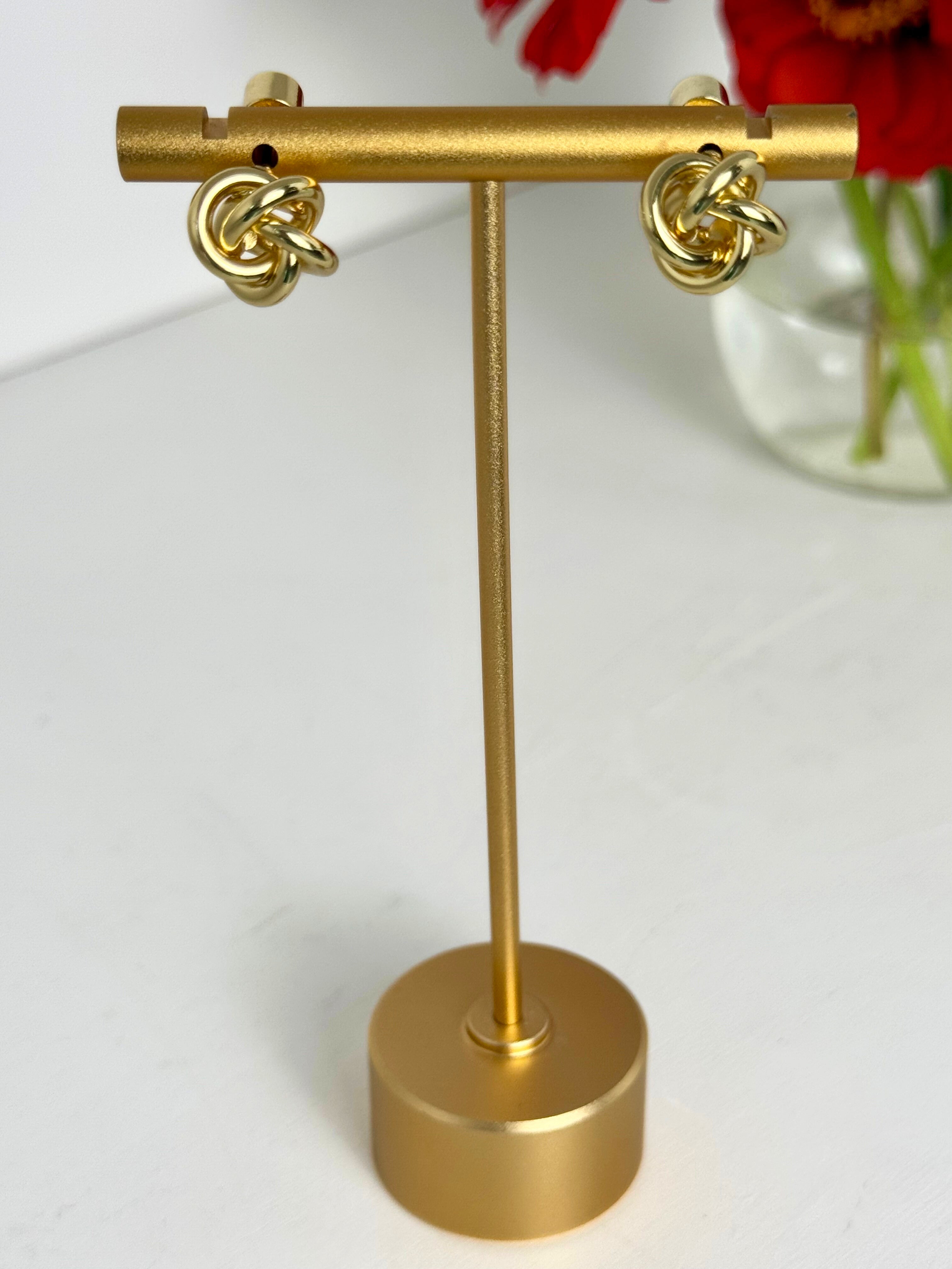 Classic Knot Stud Earrings