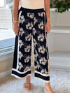 Resort Ready Embroidered Wide Leg Pants