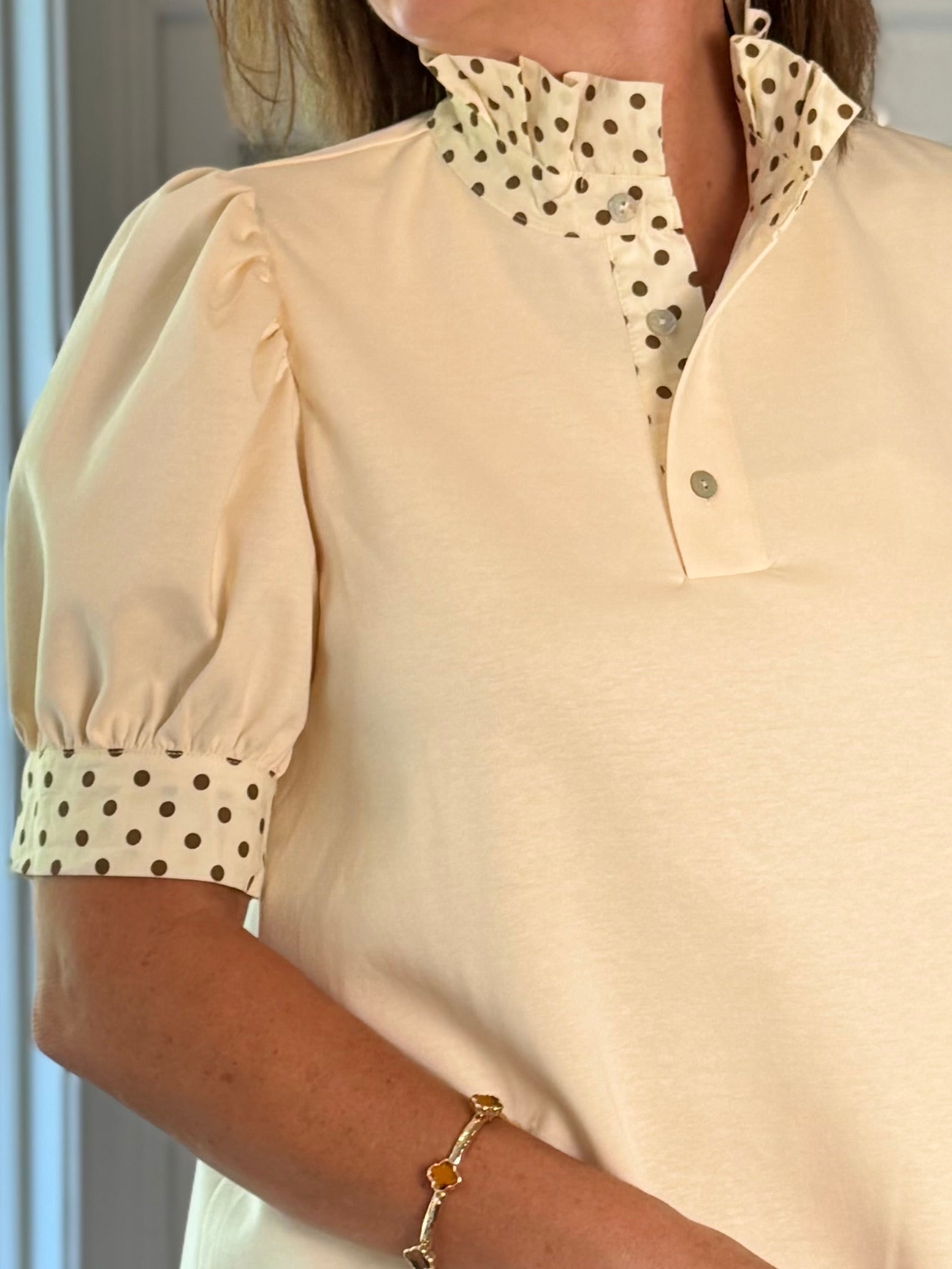Pop of Polka Top