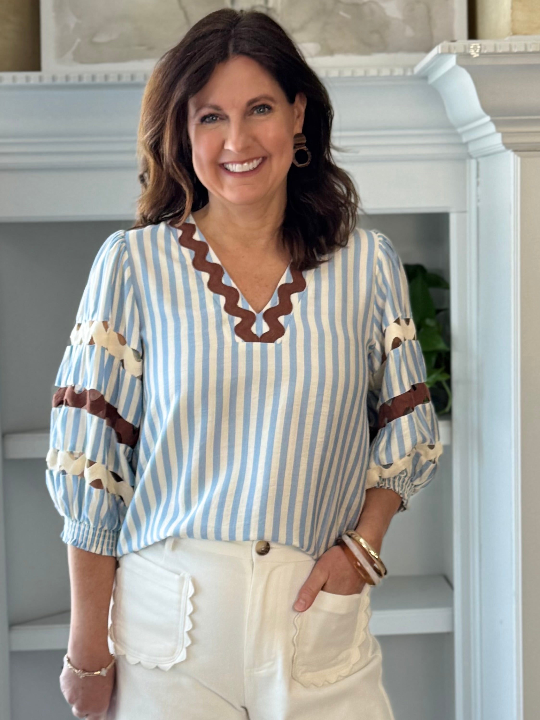 THML Coastal Contrast Top