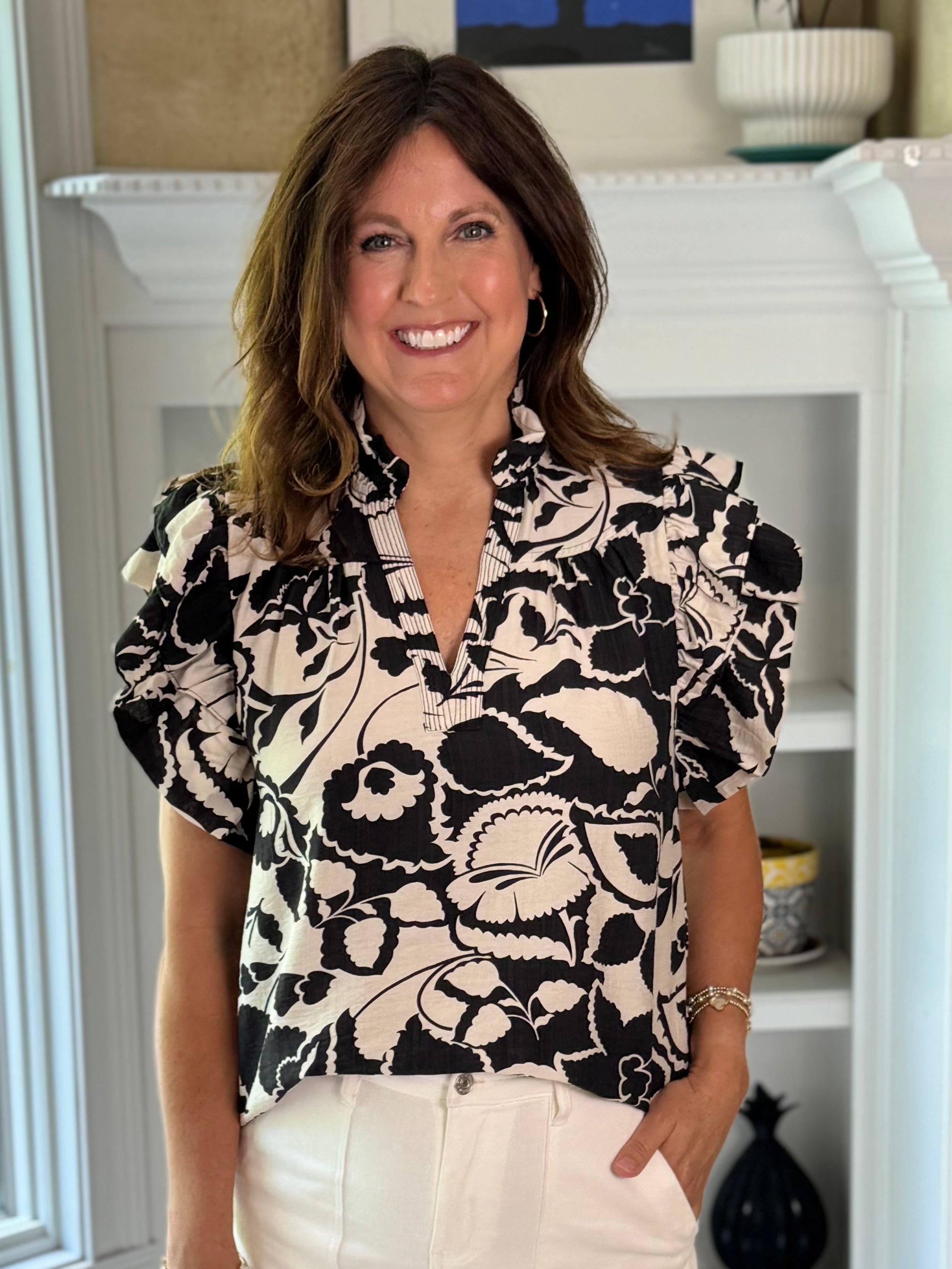 THML Striking Petals Top