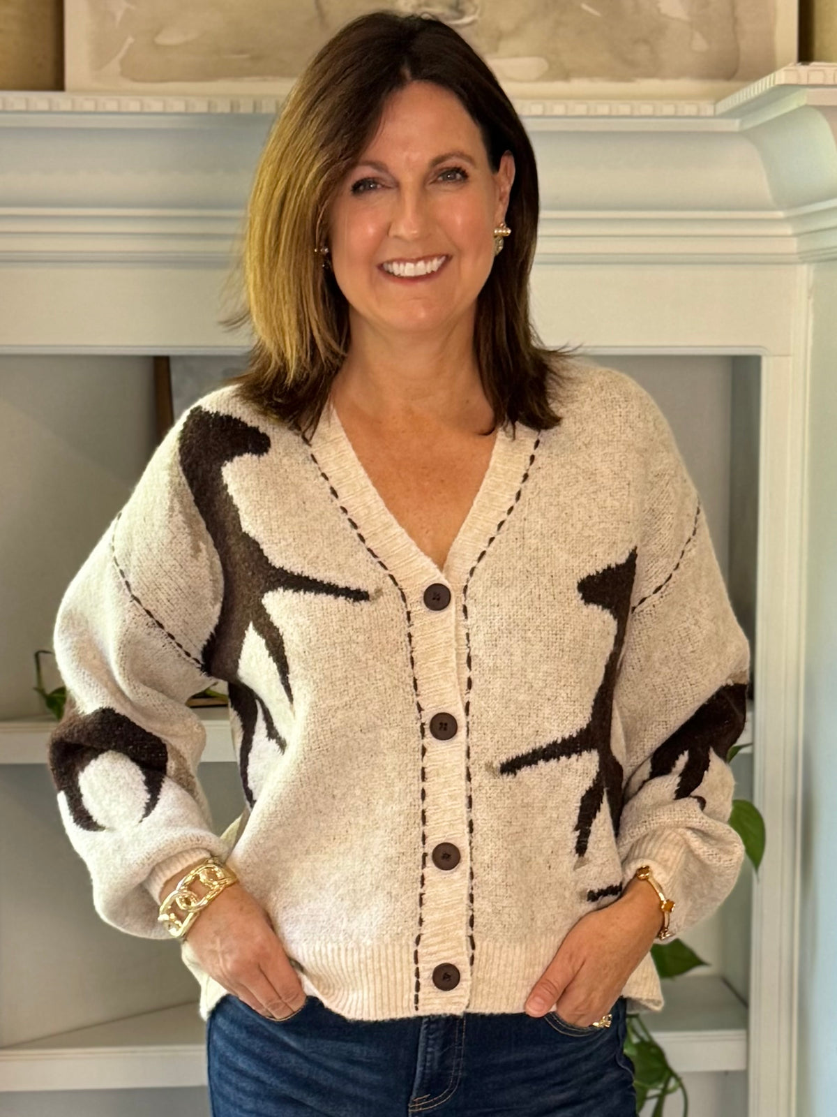 Equestrian Charm Cardigan