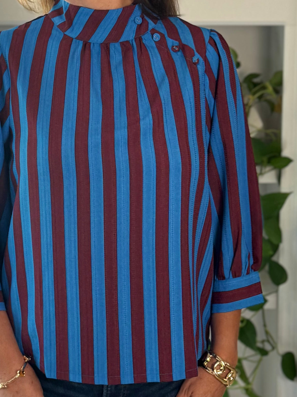 Stripe This Way Blouse