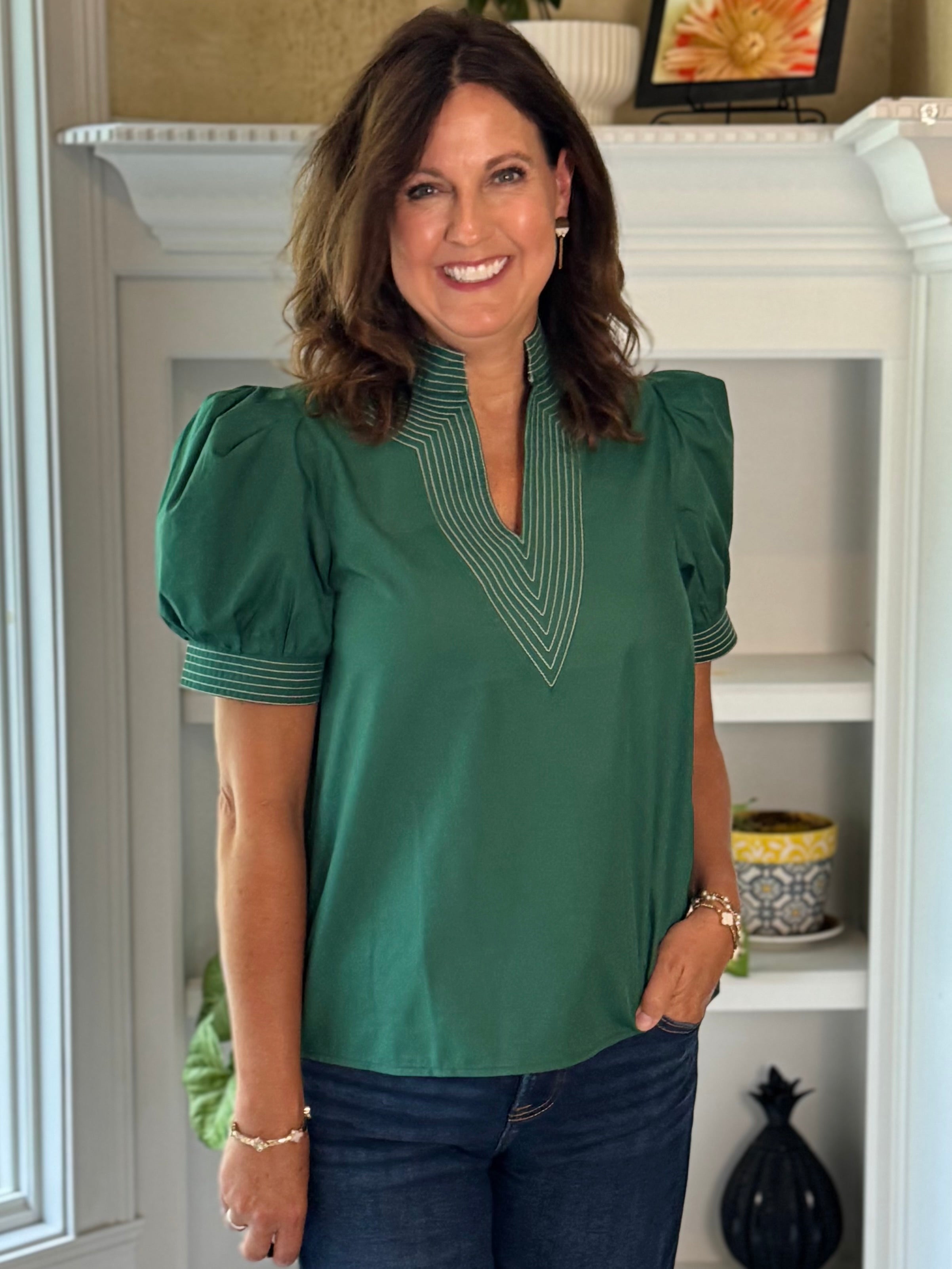 Chic Perspective Top