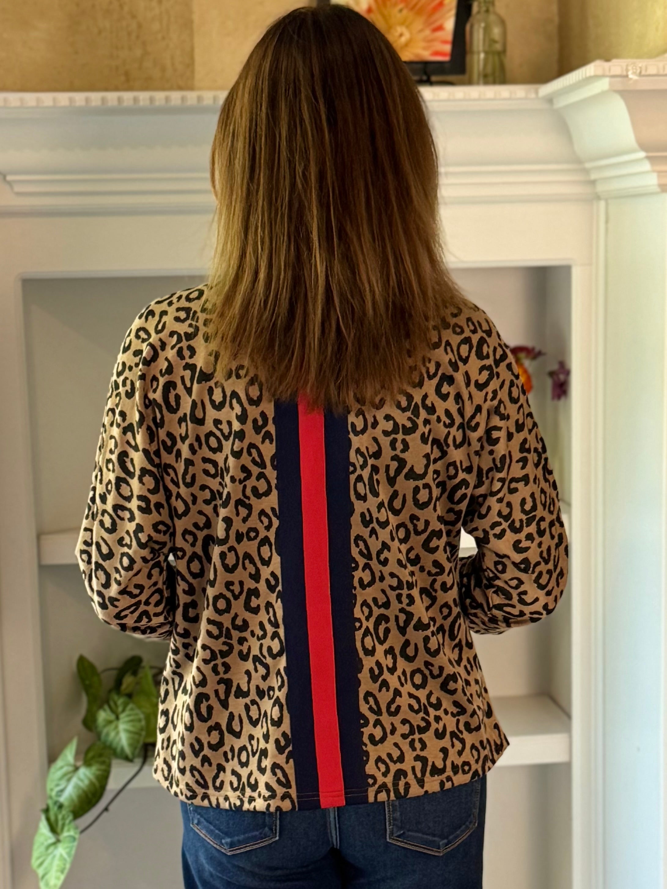 Leopard Lane Top