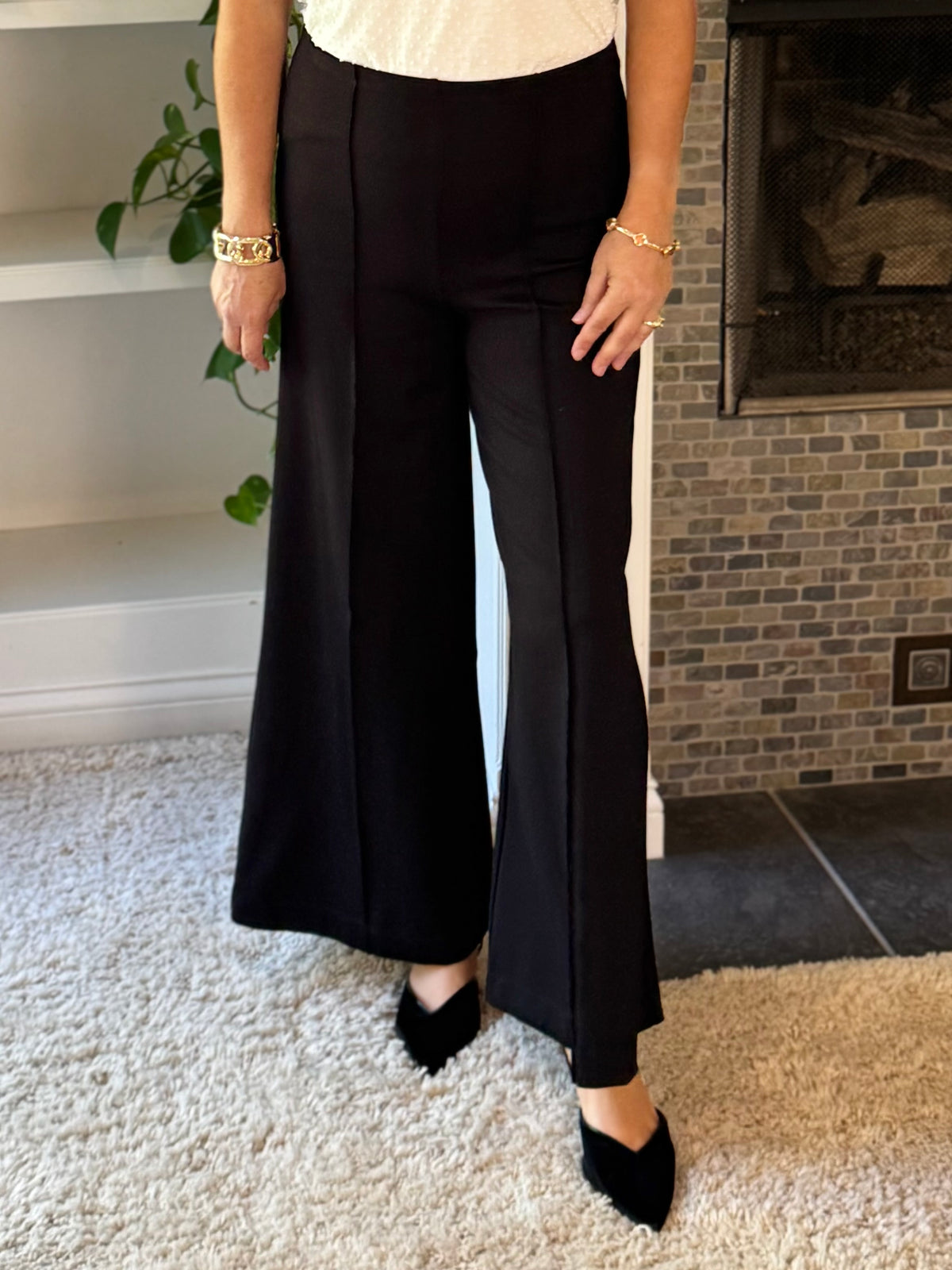 Current Air Simply Chic High Rise Flare Ankle Pants