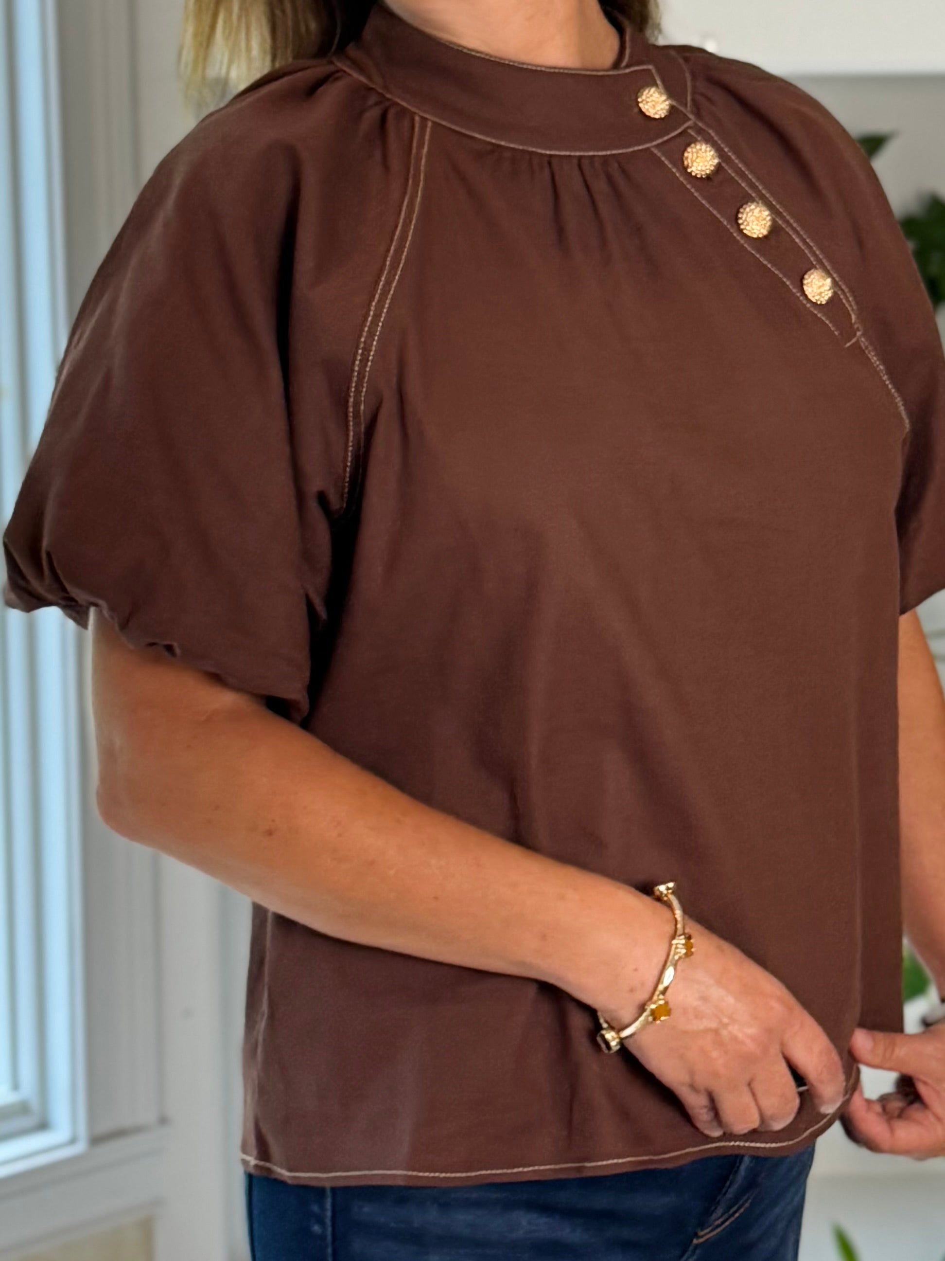 THML Signature Top - Brown