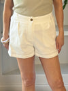 Classic Tailored Shorts - Off-white