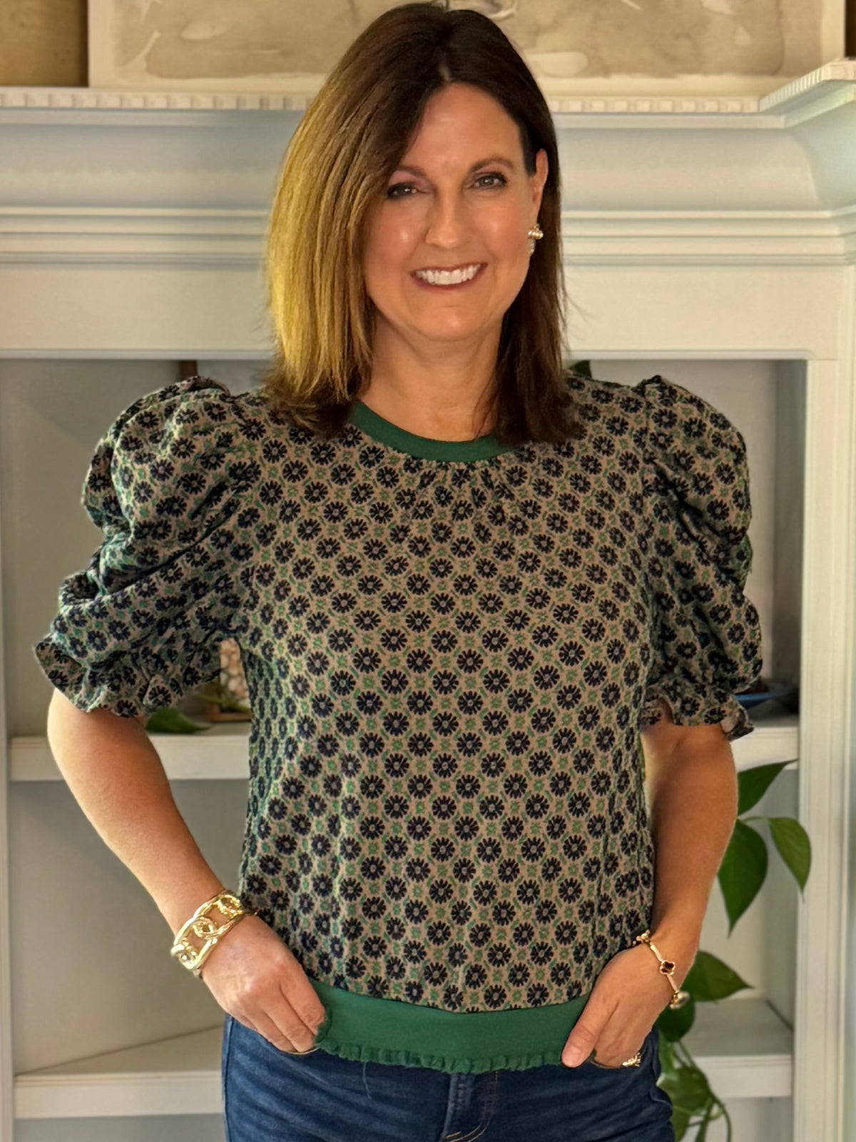 Small Wonders Print Knit Top
