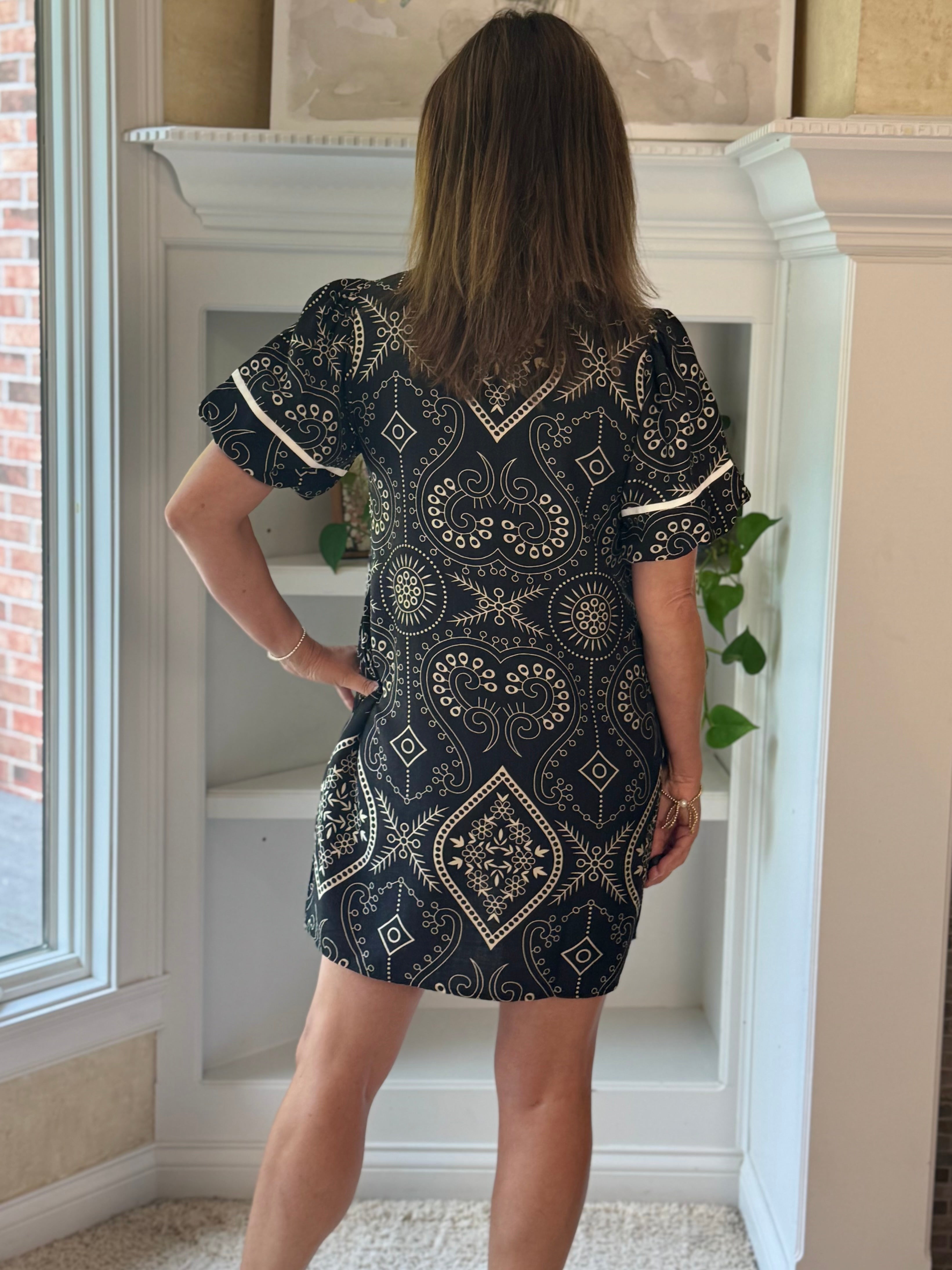 Midnight Mosaic Dress