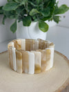 Coastal Tortoise Stretch Bracelet