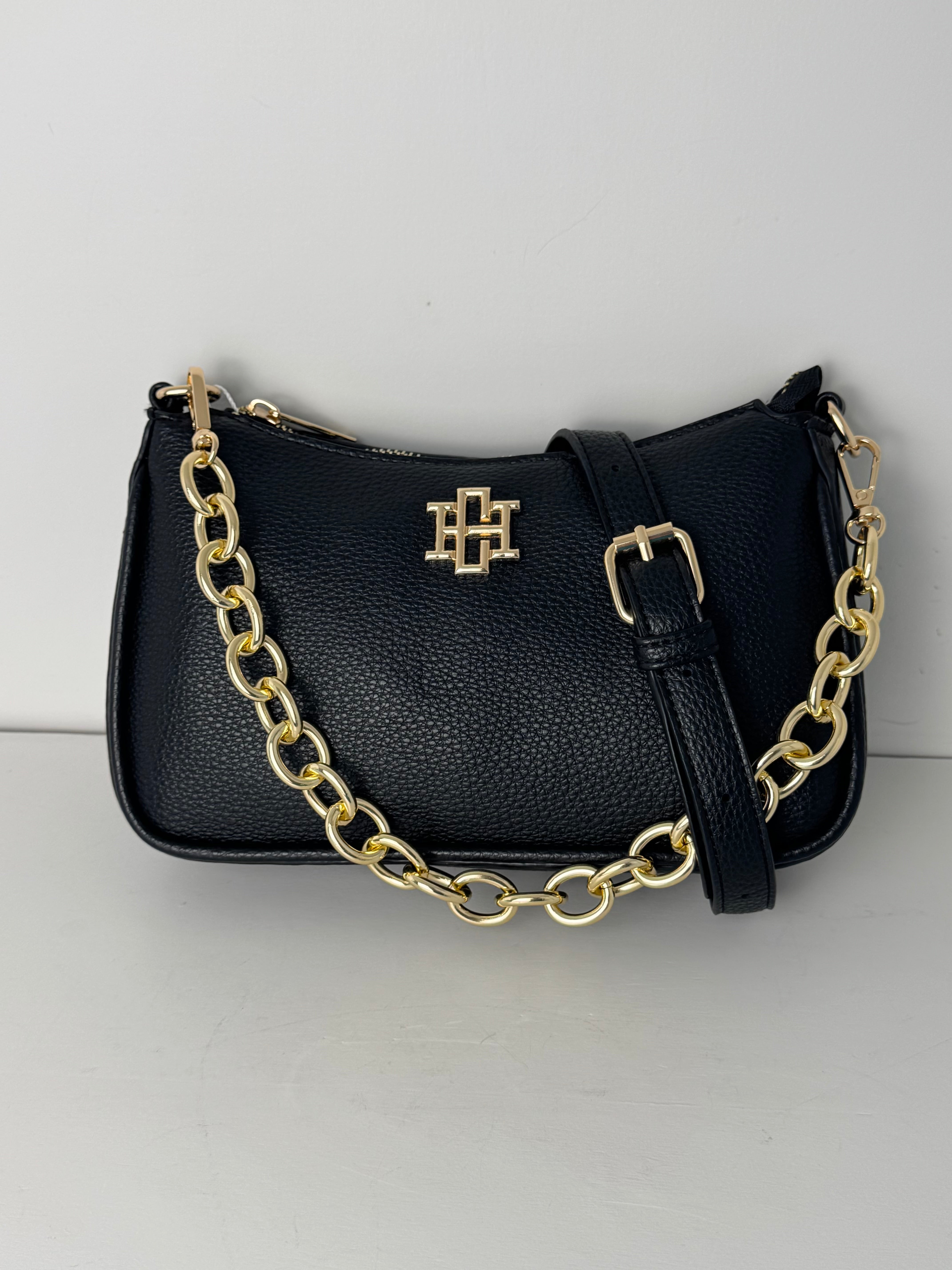 Luxe Crossbody Bag - Black – Zinnia Cain