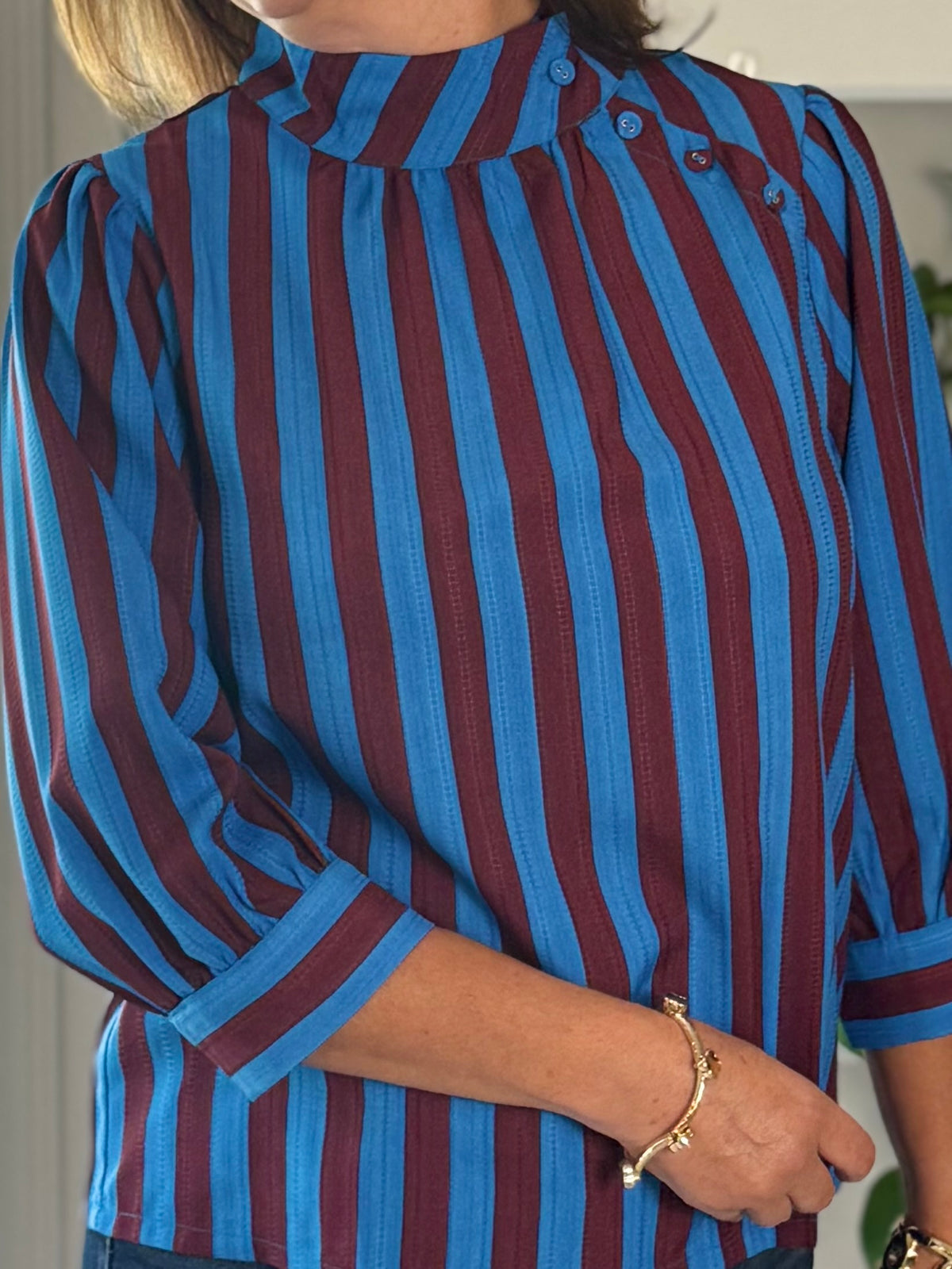 Stripe This Way Blouse