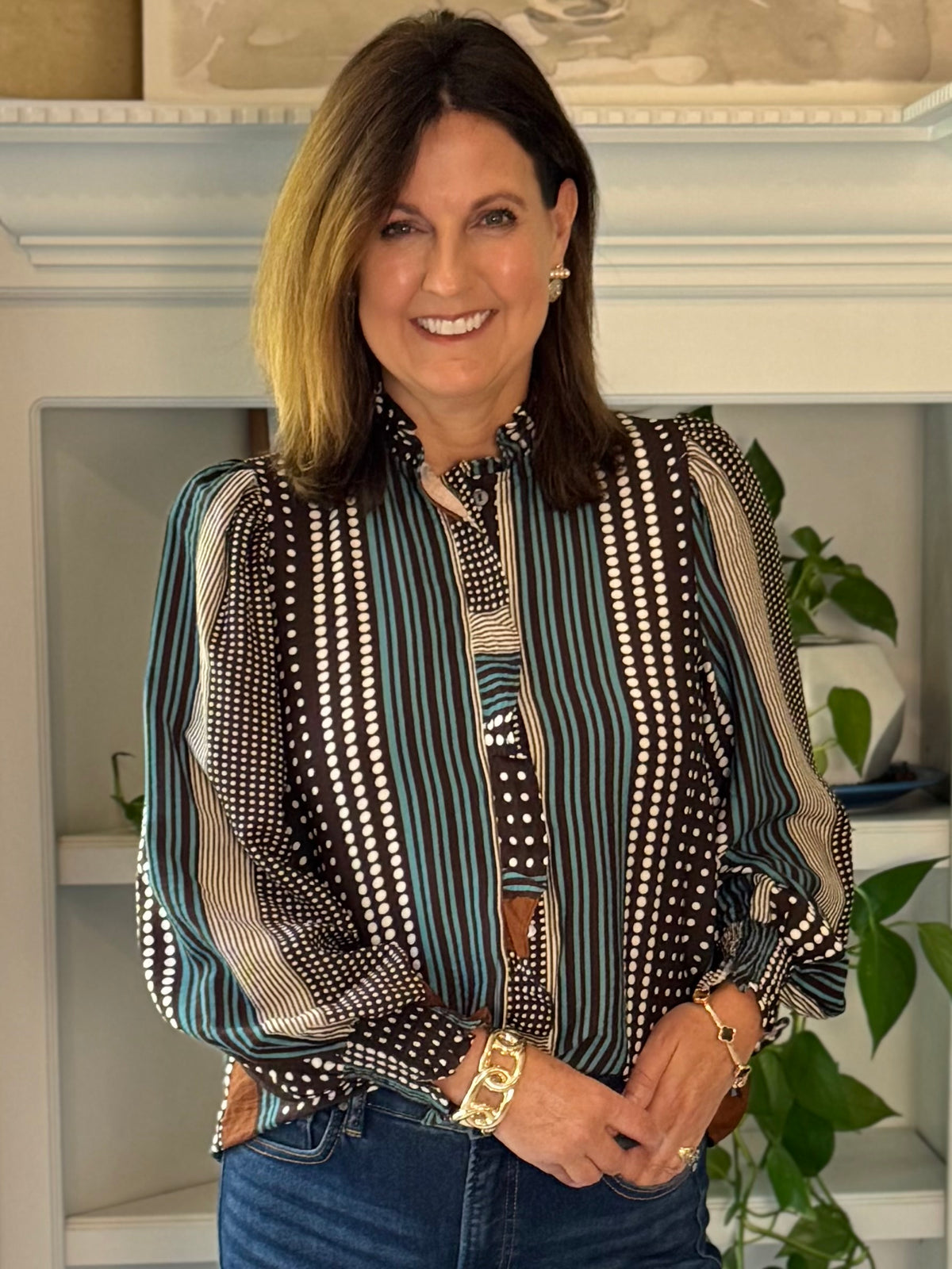 Perfectly Unpredictable Blouse