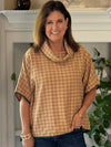 Simply Irresistible Houndstooth Poncho