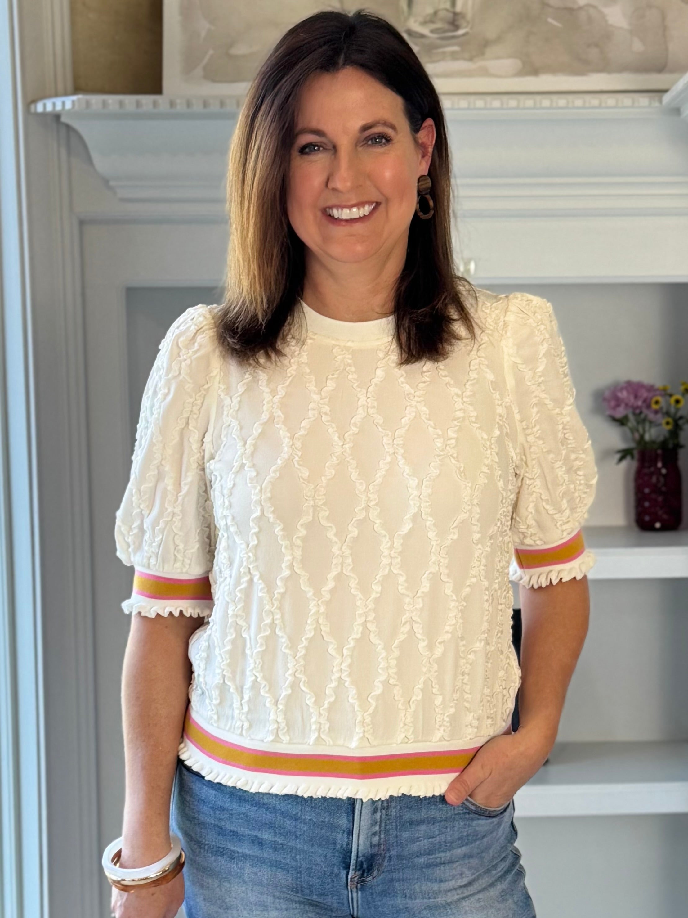 Sweet Spot Contrast Top