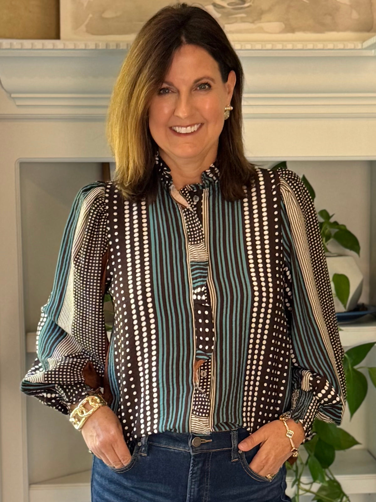 Perfectly Unpredictable Blouse
