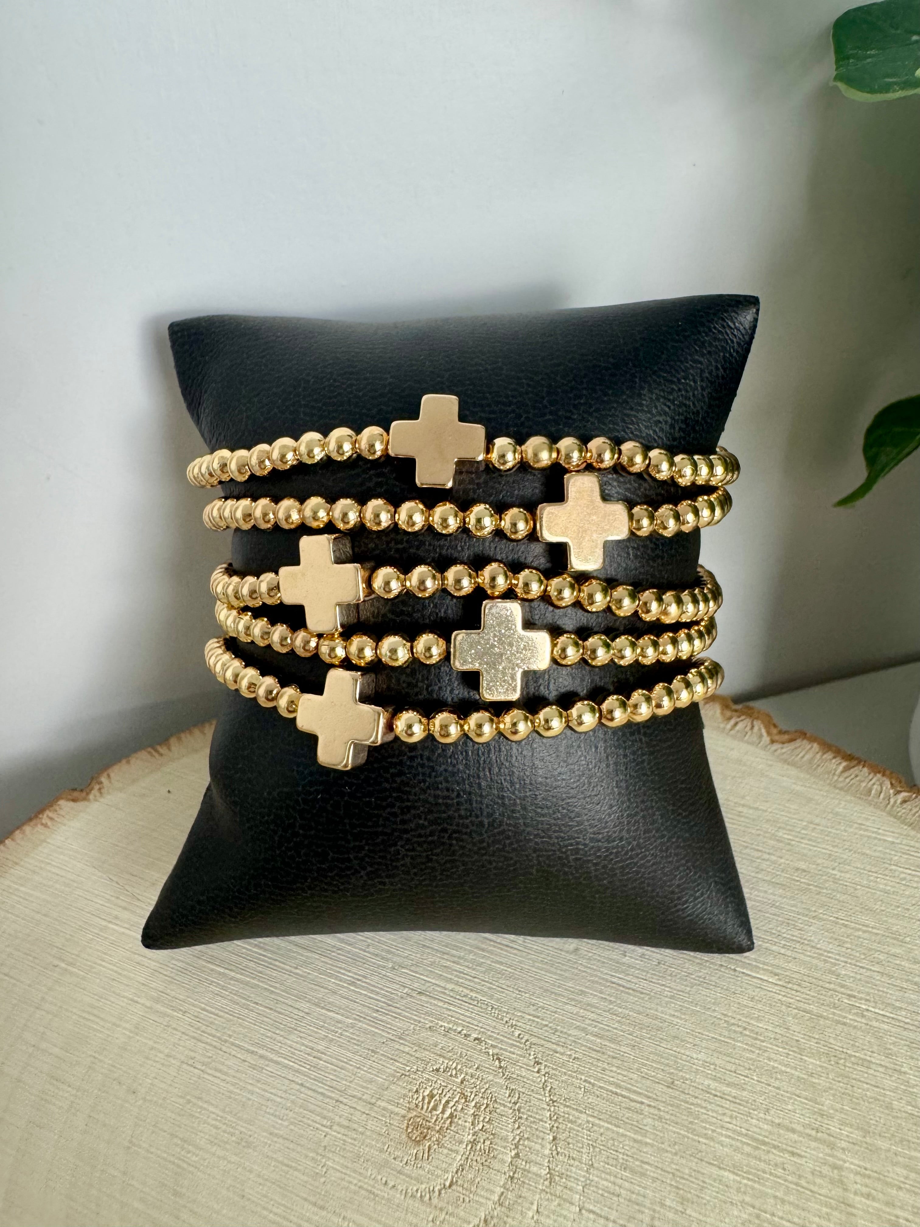Cross Bracelet Set