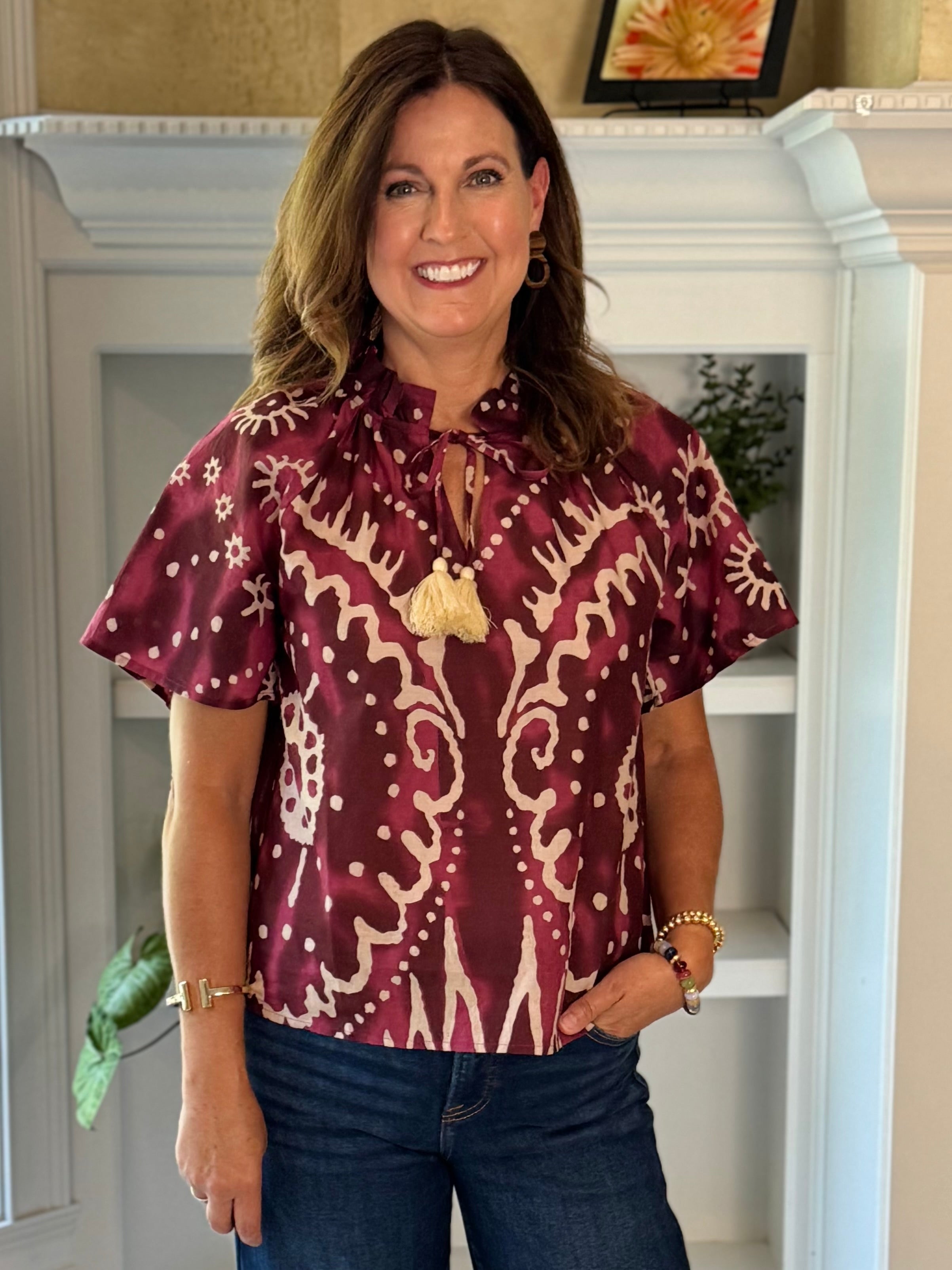 THML Radiant Tassel Top