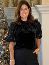 THML Velvet Elegance Top