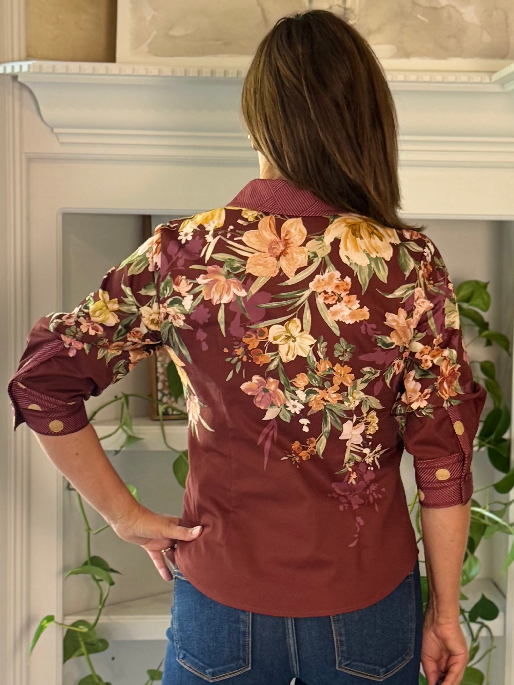 Current Air Garden After Dark Blouse