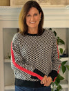 Classic Meets Bold Sweater
