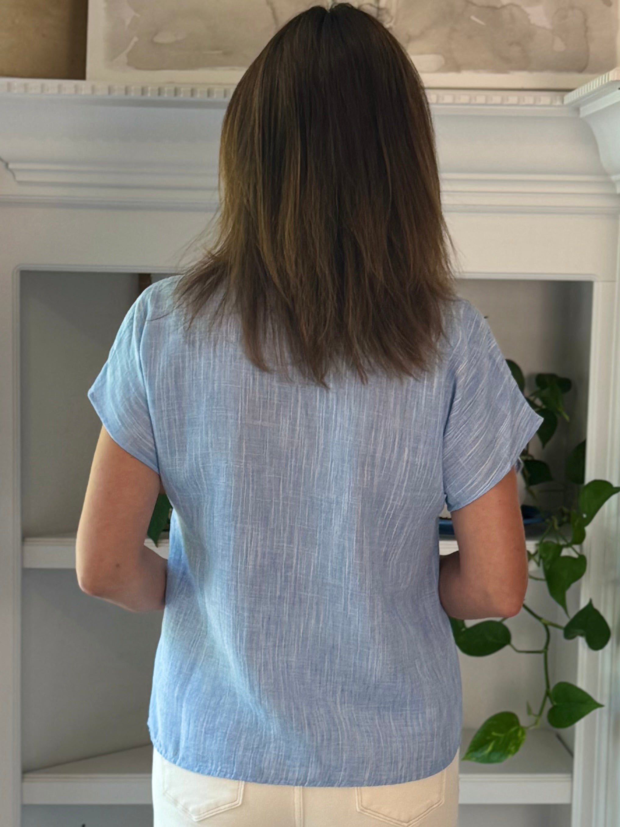 THML Cabana Embroidered Top