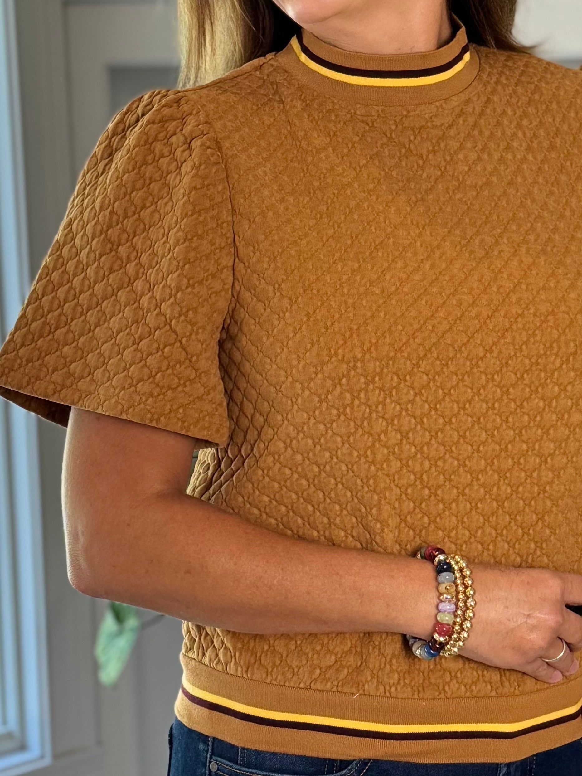 Honeycomb Charm Top