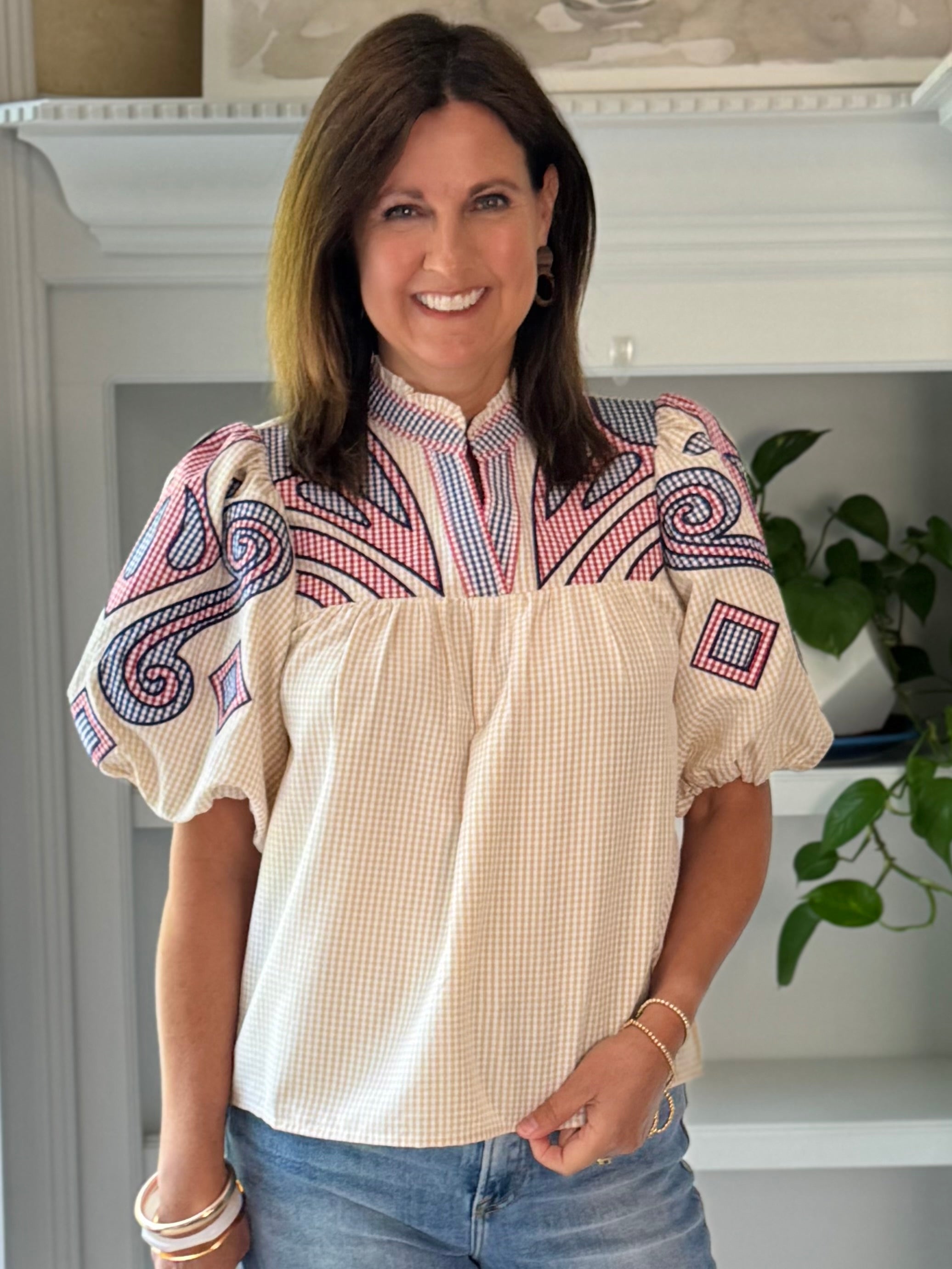 THML Legacy Embroidered Top