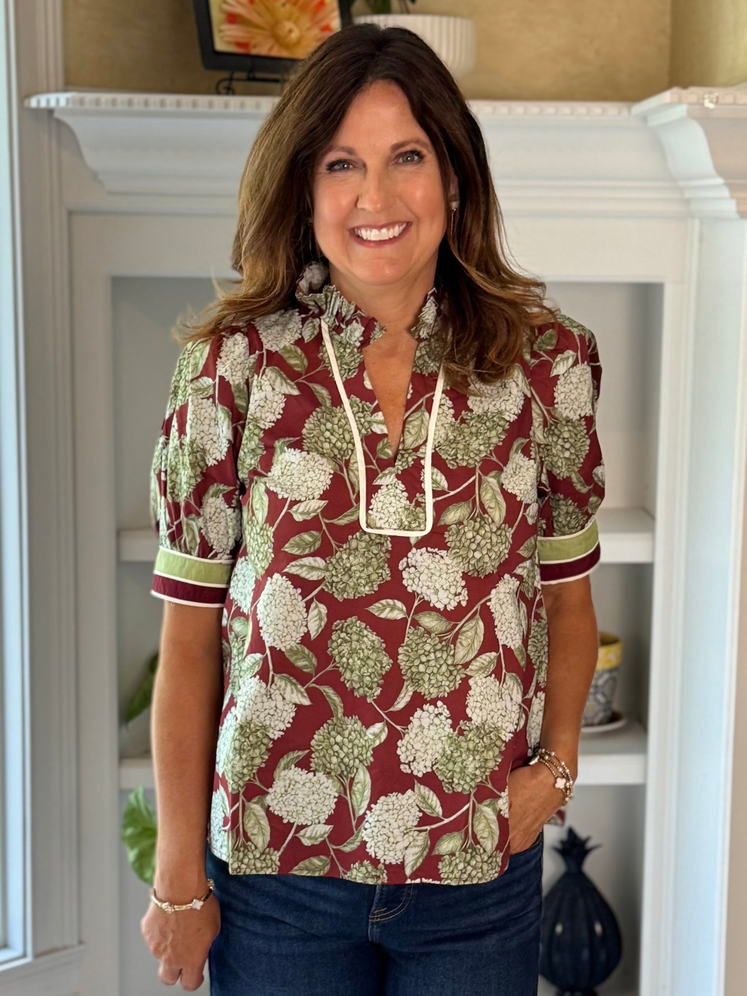 Chateau Floral Top