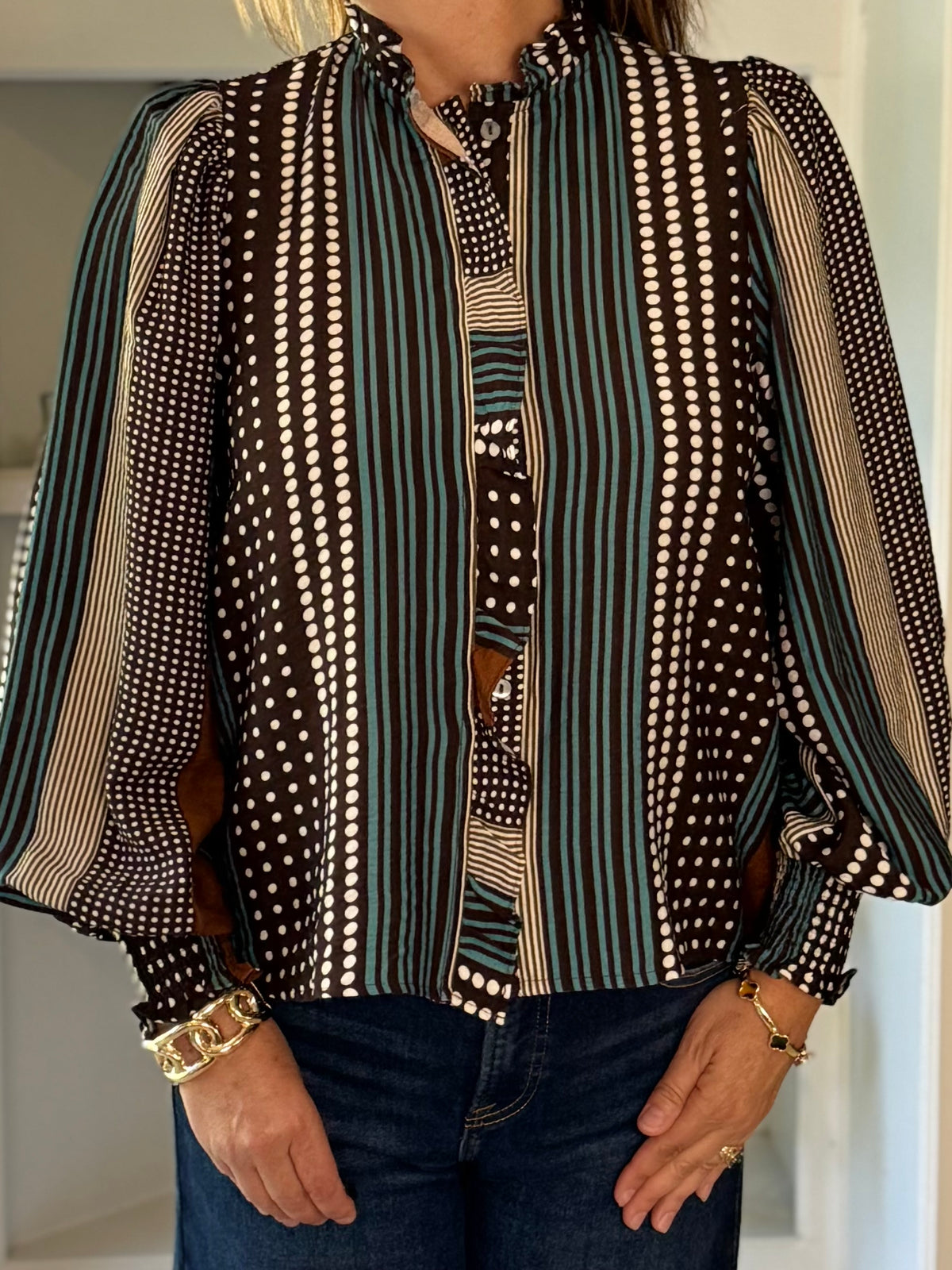 Perfectly Unpredictable Blouse