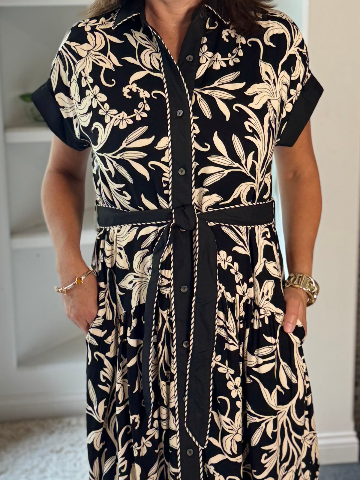Make an Entrance Midi Dress