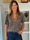 THML Wild Contrast Blouse