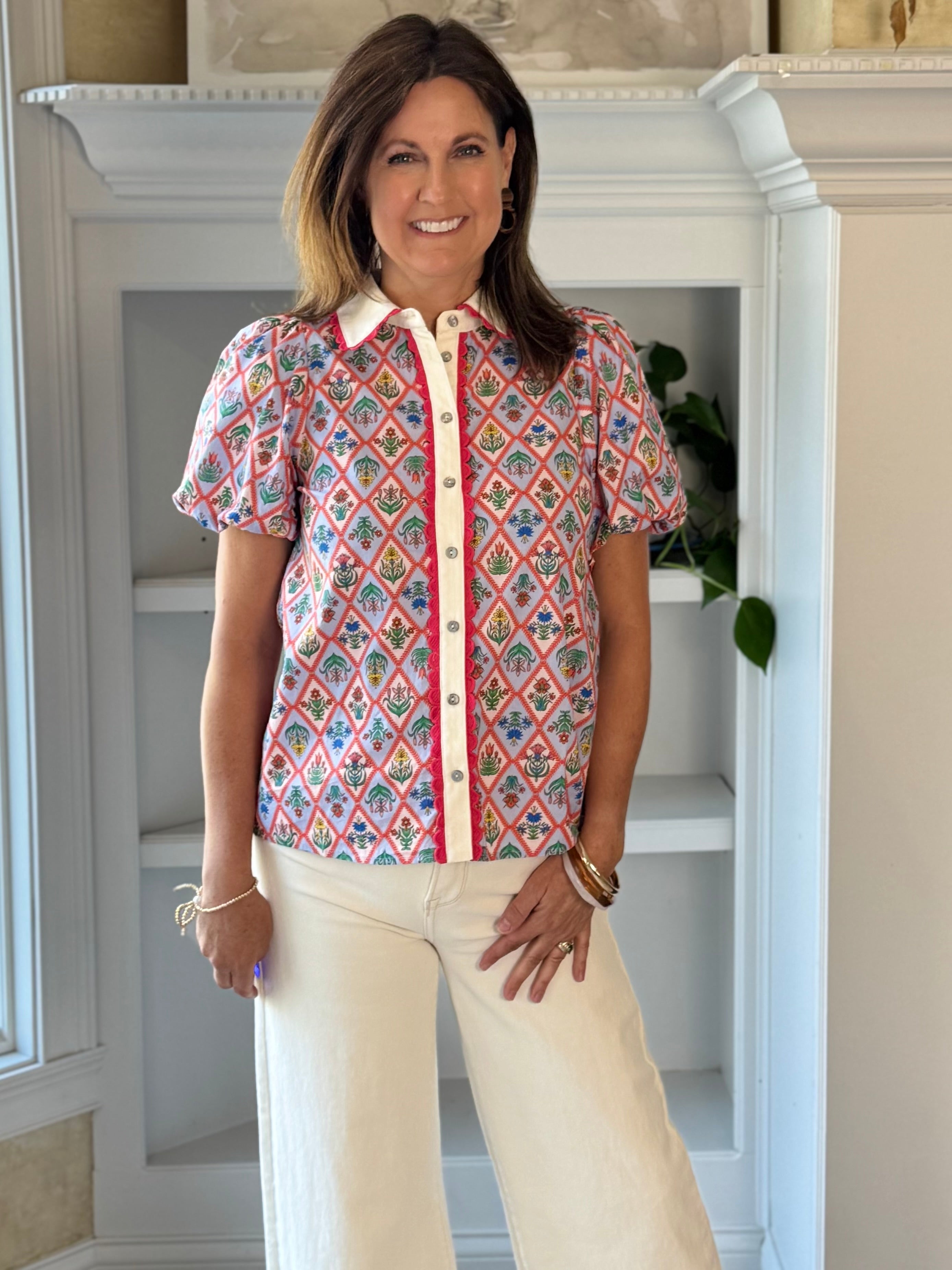 Happy Hour Print Top