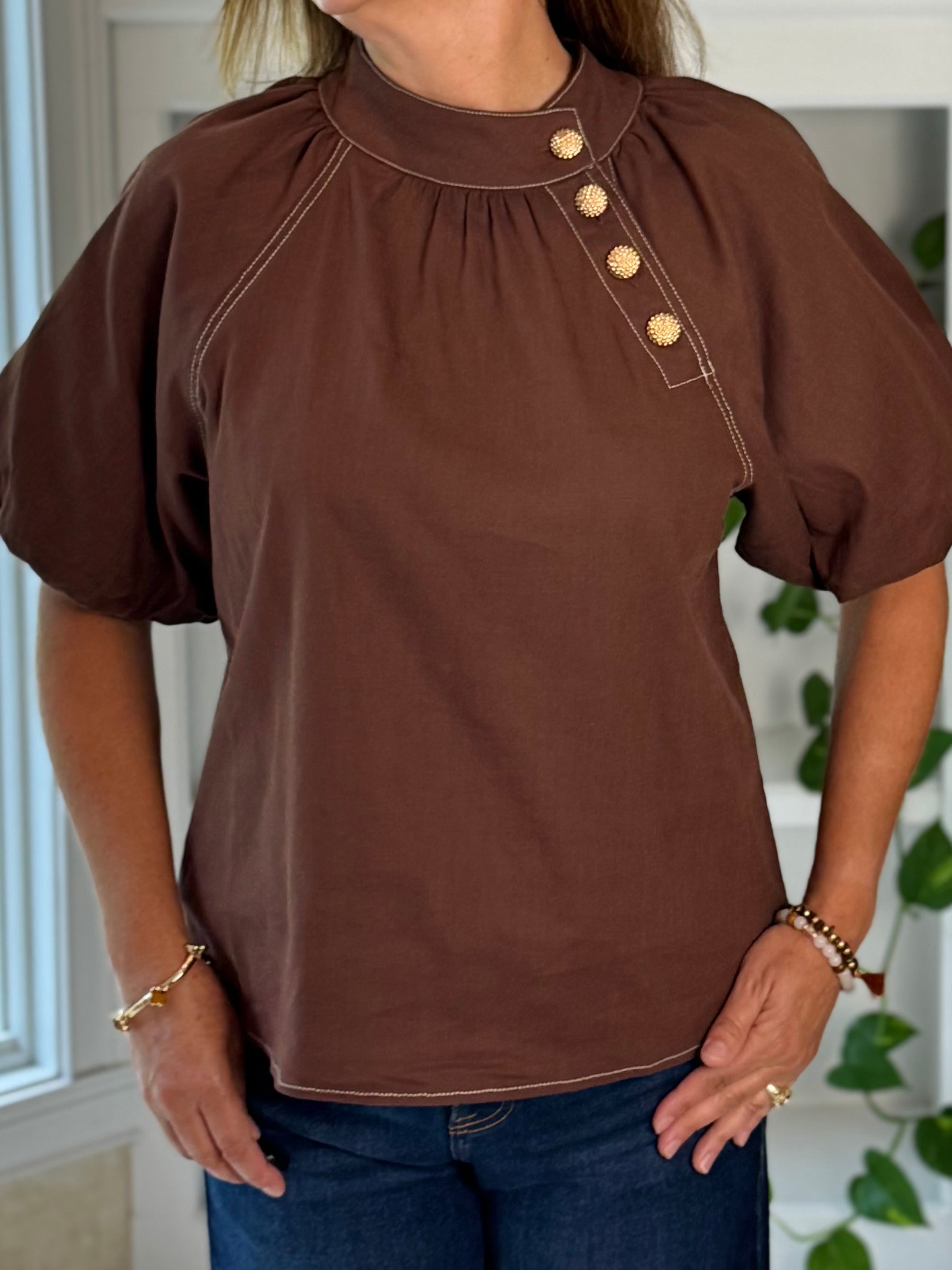 THML Signature Top - Brown
