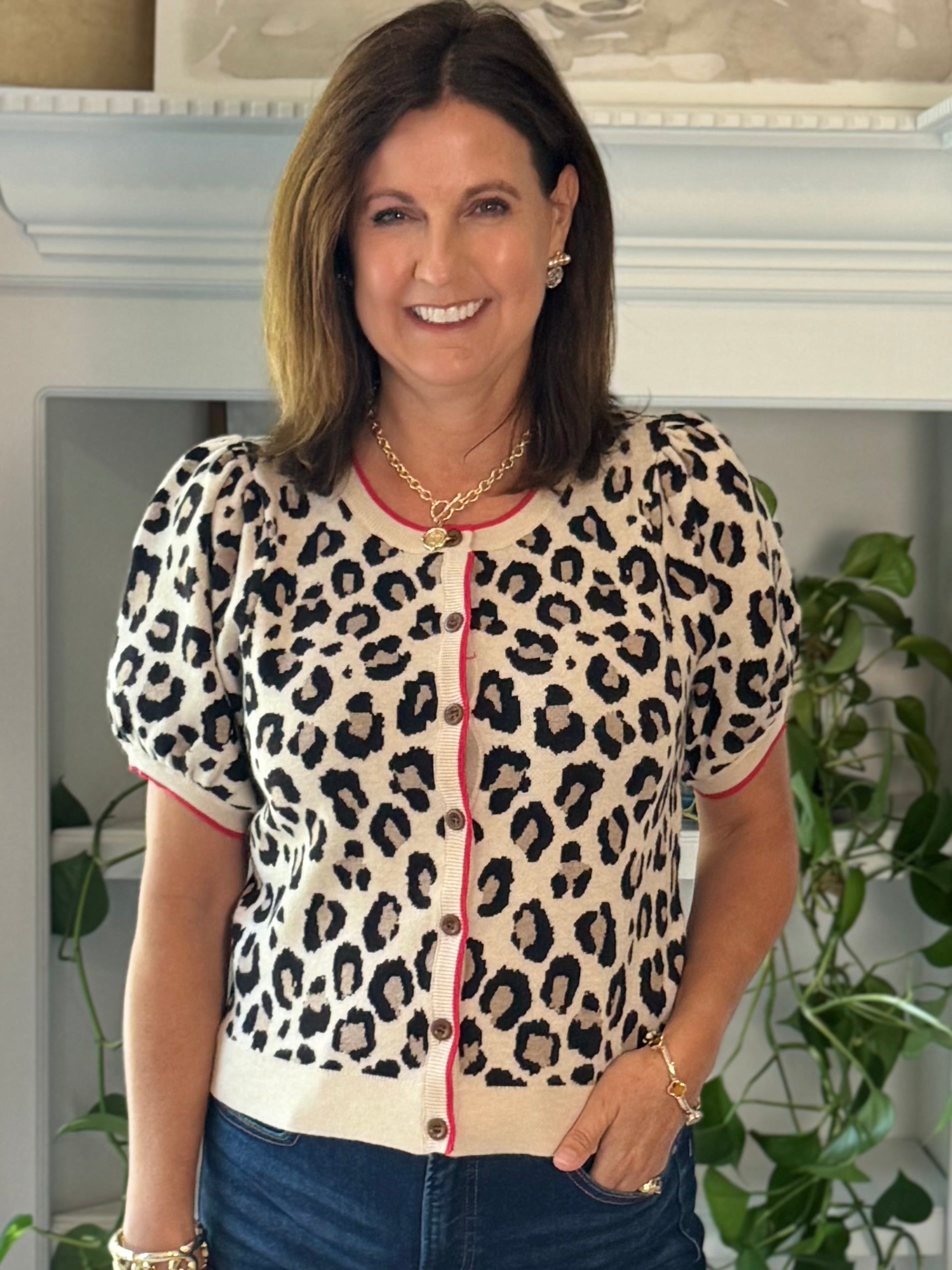 Wild About You Knit Top