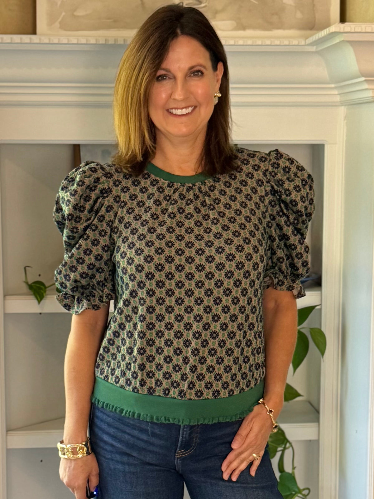 Small Wonders Print Knit Top