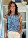 Current Air Floral Fusion Top