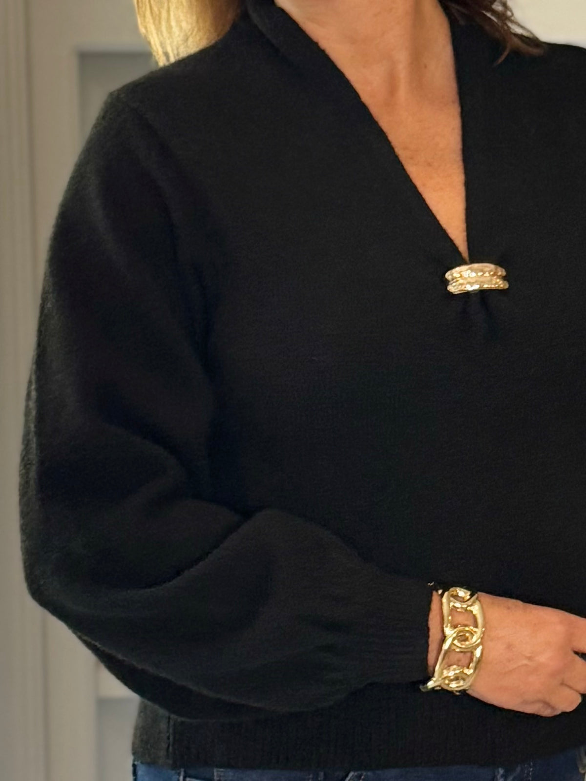 Simply Sophisticated Sweater – Black