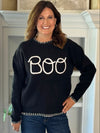 Boo Crew Embroidered Sweater