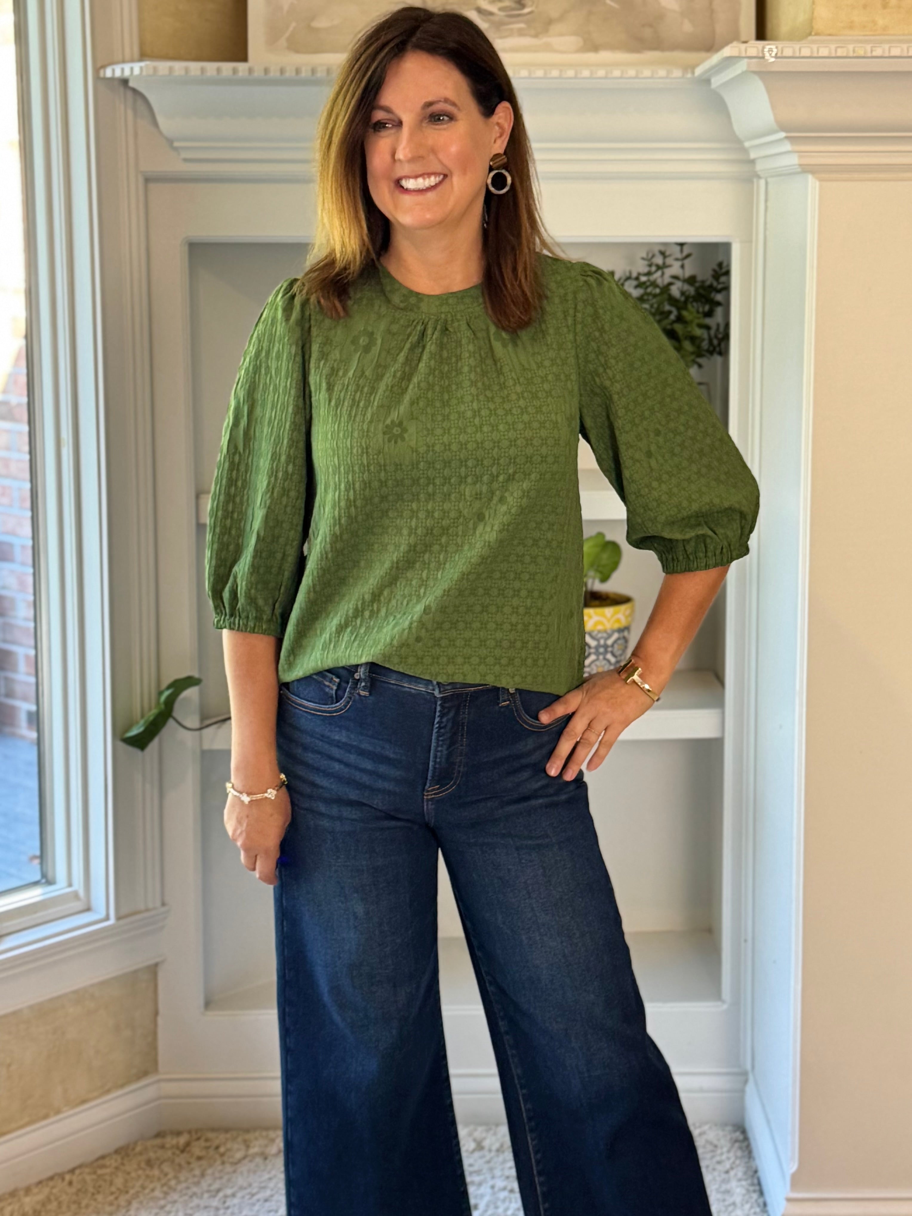 Olive Joy Top