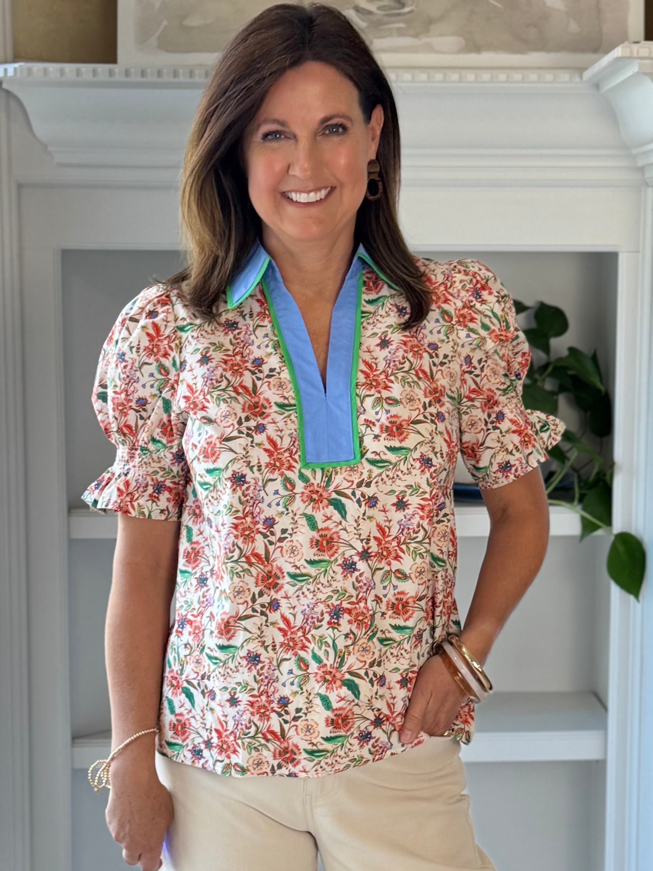 Just Add Florals Top