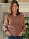 Current Air Elevated Detail Sweater - Mocha