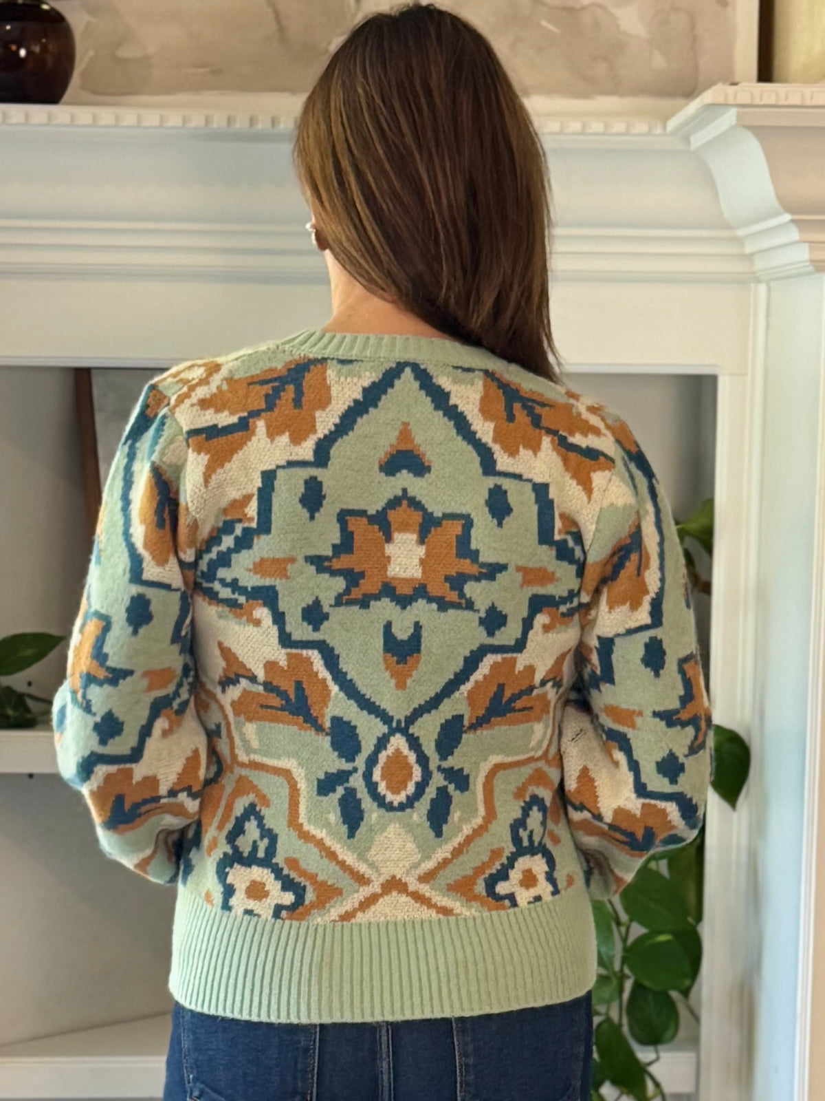 Inspired Design Print Sweater