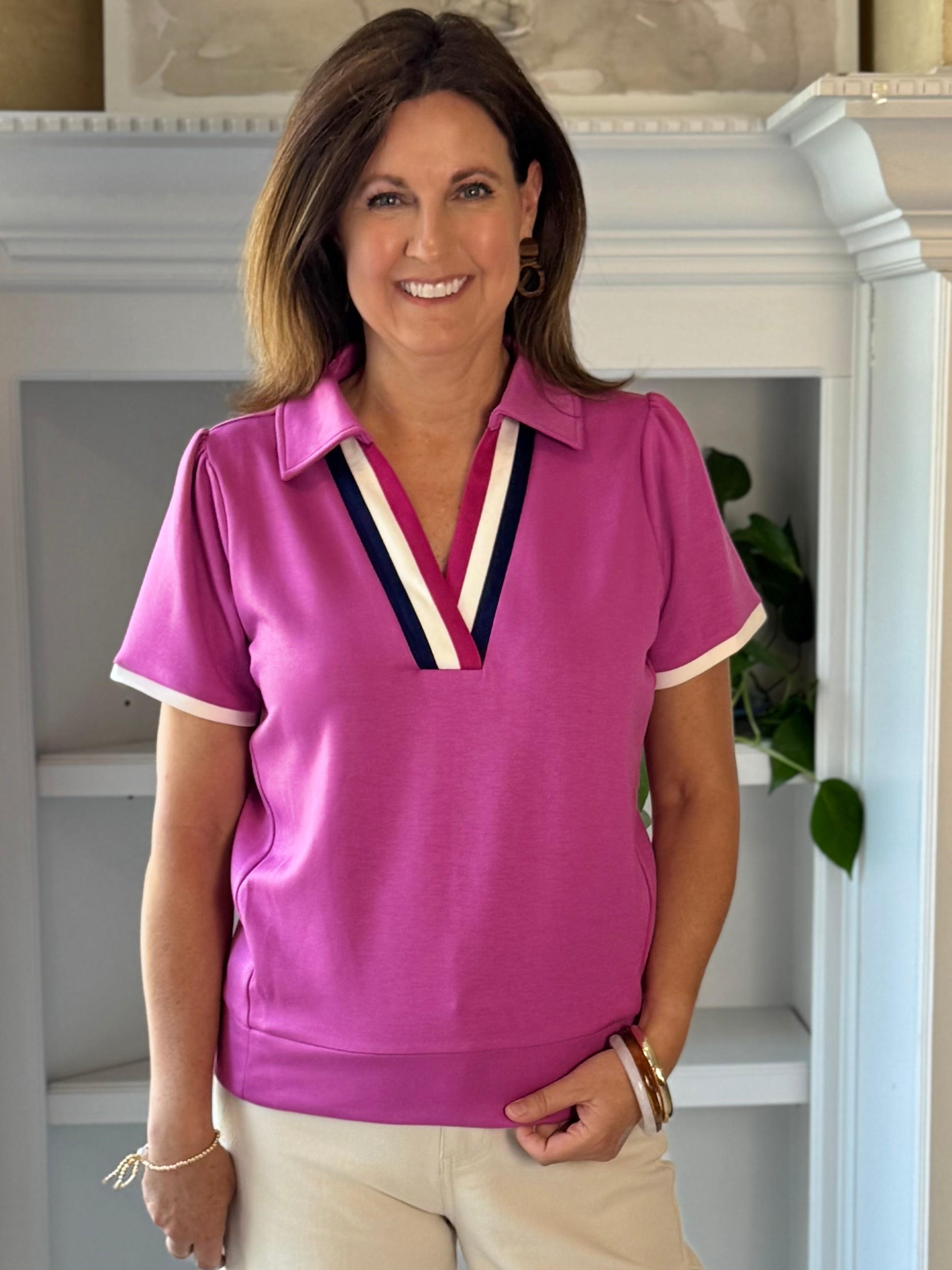 Courtside Chic Top