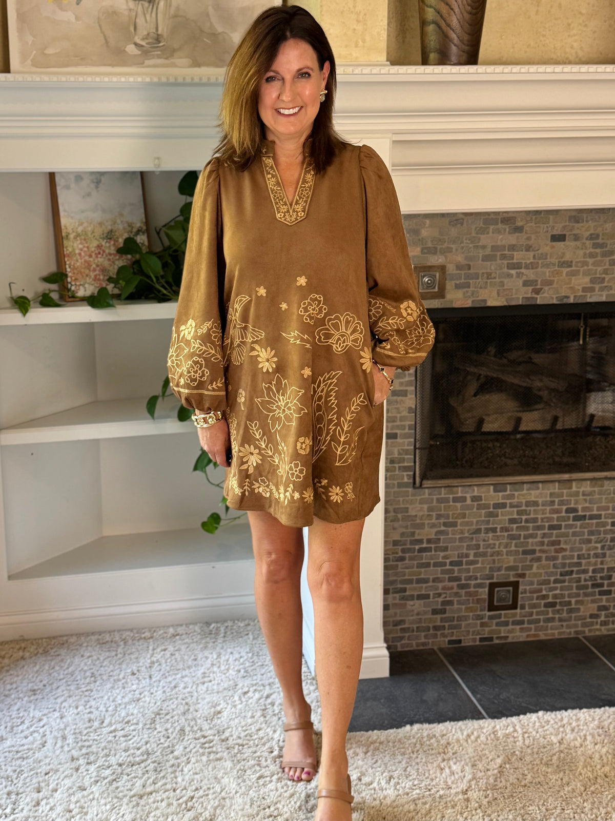 Artfully Yours Embroidered Dress