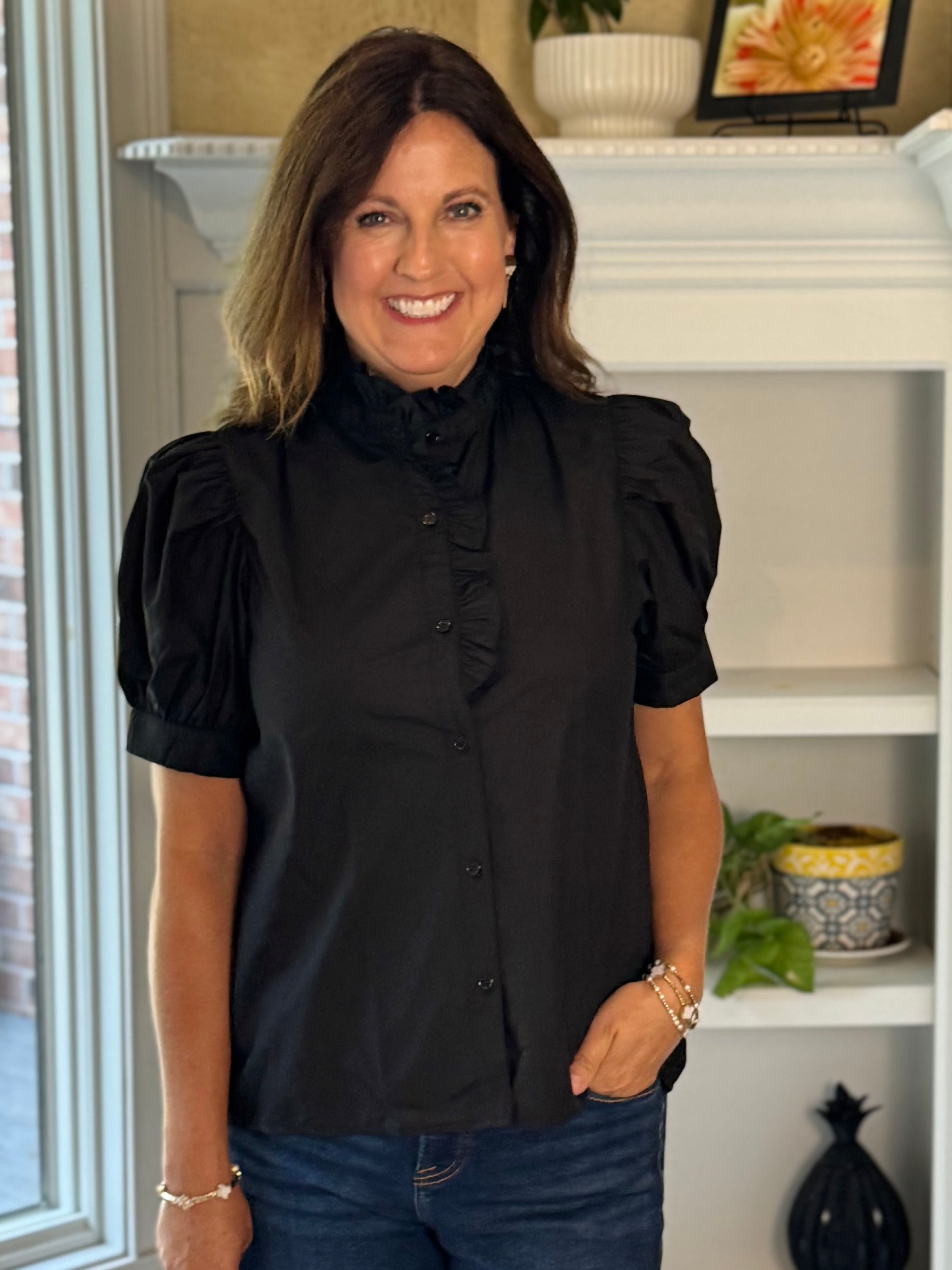 Midnight Detail Top