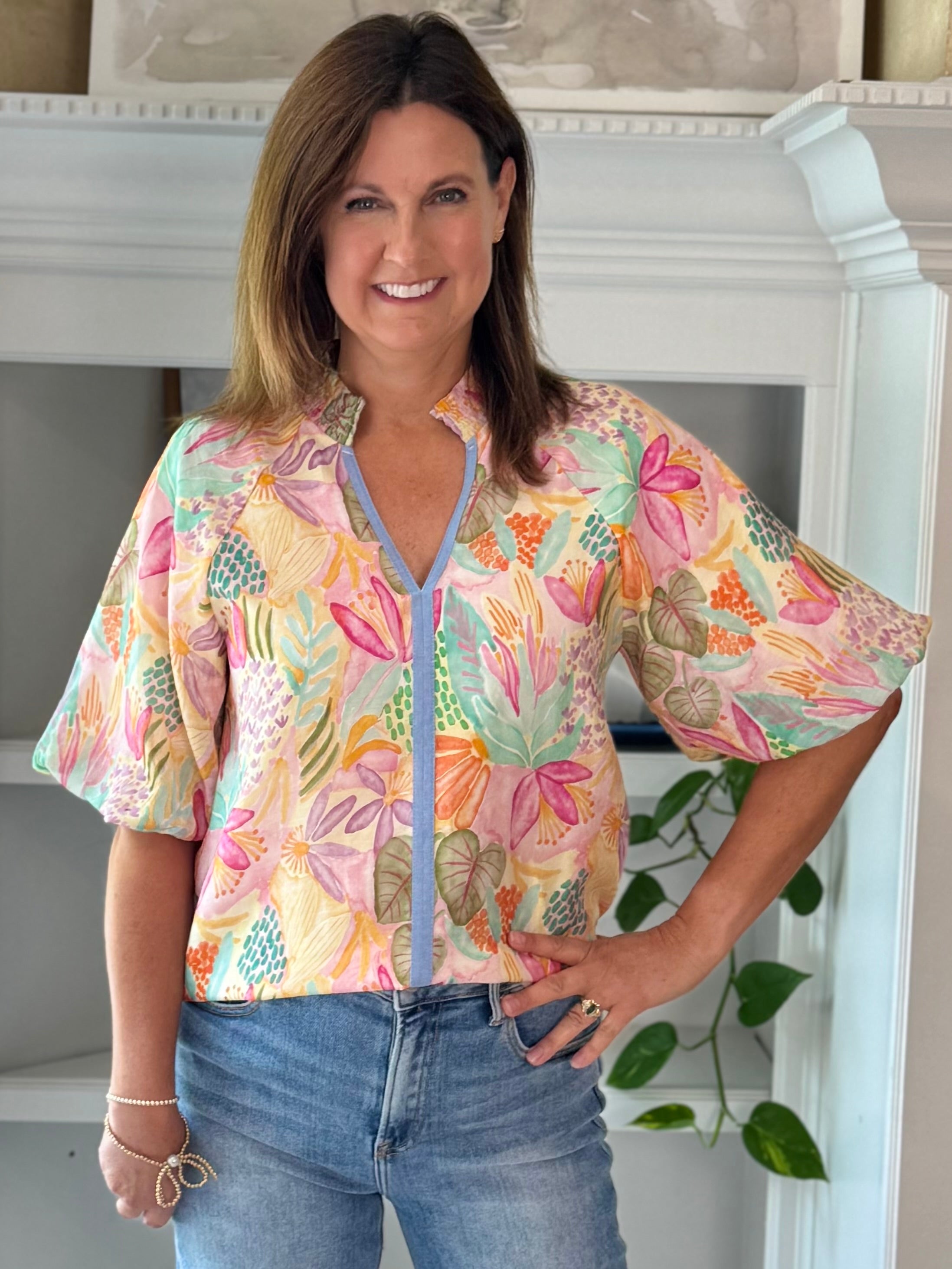 THML Palm Paradise Top