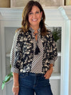 Dynamic Print Tassel Top